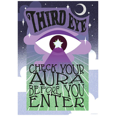 Check Your Aura Poster